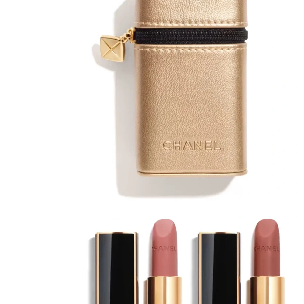 CHANEL Rouge Allure Velvet Lipsticks in Gold Case - Picture 4 of 7